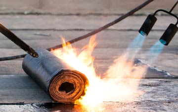 Uploders asphalt flat roofing repairs